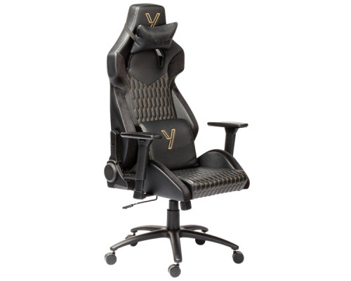 Крісло ігрове YENKEE YGC 110GD ONYX Black (63000052)