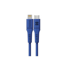 Дата кабель USB-C to Lightning 2.0m 3A PowerLink-200 blue Promate (powerlink-200.blue)