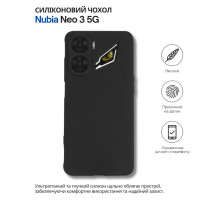 Чохол до мобільного телефона BeCover Silicone Nubia Neo 3 5G Black (714691)