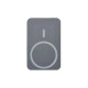 Батарея універсальна EMOS 10000mAh WI1046, 20W, Wireless, grey (B0551GY)