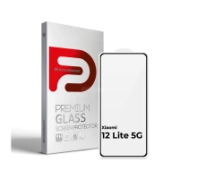 Скло захисне Armorstandart Full Glue Xiaomi 12 Lite 5G Black (ARM62876)
