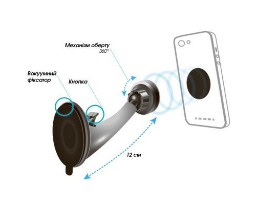 Універсальний автотримач Global M07SM (1283126473630)