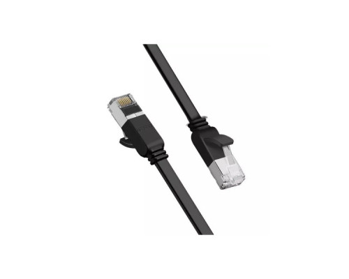 Патч-корд 5м, U/UTP cat 6 RJ-45 COPPER black Ugreen (U_50187)