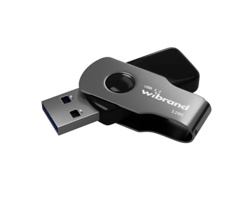 USB флеш накопичувач Wibrand 128GB Lizard Black USB 3.2 Gen 1 (USB 3.0) (WI3.2/LI128P9B)