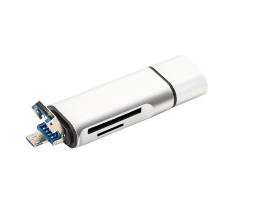 Концентратор XoKo AC-440 Type-C USB 3.0 and MicroUSB/SD Card Reader (XK-AС-440) Концентратор XoKo AC-440 Type-C USB 3.0 and MicroUSB/SD Card Reader (XK-AС-440)