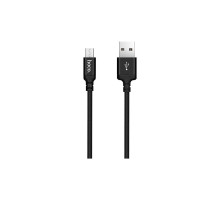 Дата кабель USB 2.0 AM to Micro 5P 2.0m 2A nylon X14 black HOCO (6957531062905)