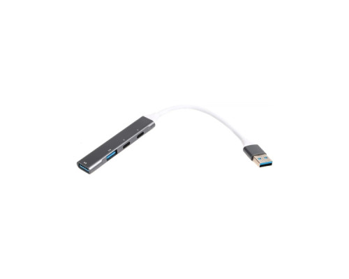 Концентратор Maxxter USB 3.0 to 1xUSB 3.0 + 1xUSB 2.0 + 2xUSB-C (HU3A-4P-03)