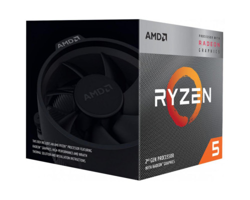 Процесор AMD Ryzen 5 3400G (YD3400C5FHBOX)