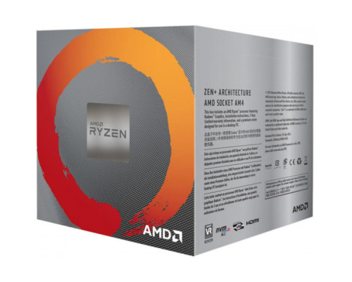 Процесор AMD Ryzen 5 3400G (YD3400C5FHBOX)