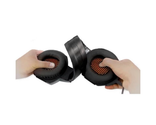 Навушники REAL-EL GDX-7700 SURROUND 7.1 black-orange Навушники REAL-EL GDX-7700 SURROUND 7.1 black-orange