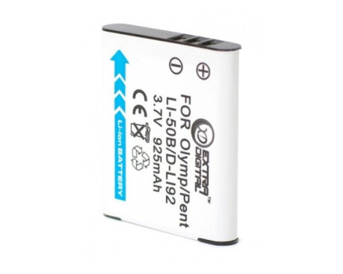 Акумулятор до фото/відео Extradigital Olympus Li-50B, Pentax D-Li92 (BDO2539)