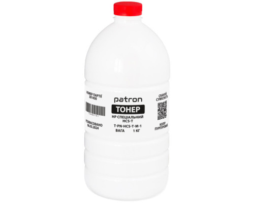 Тонер HP HCS-T, 1 кг, magenta Patron (PN-HCS-T-M-1)