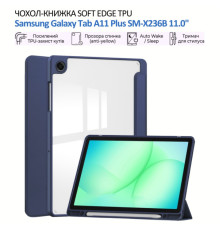 Чохол до планшета BeCover Soft Edge TPU Samsung Galaxy Tab A11 Plus SM-X236B 11.0" Deep Blue (715566)