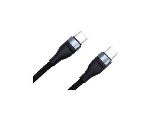 Дата кабель USB-C to USB-C 0.25m black Dengos (NTK-TC-TC-SHRT-BLACK)