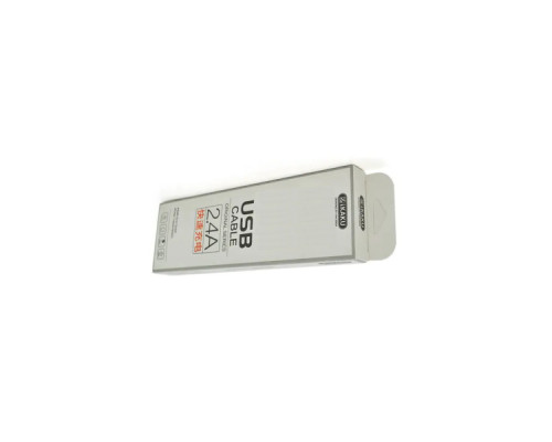 Дата кабель USB 2.0 AM to USB-C 1.0m PINNENG 2.4A White iKAKU (KSC-285-TC)