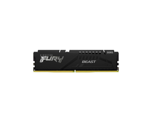 Модуль пам'яті для комп'ютера DDR5 32GB (2x16GB) 6000 MHz Beast Black XMP Kingston Fury (ex.HyperX) (KF560C30BBK2-32)