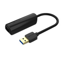 Перехідник USB 3.0 to Ethernet RJ45 1000Mb black Vention (CEHBB)