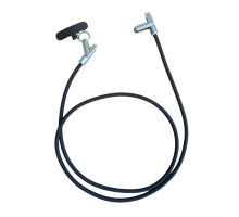 Дата кабель USB-C to USB-C 1.2m PD3.1 100W braided black XoKo (XK-SC-HLD-200-BK)