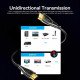 Кабель мультимедійний HDMI M to HDMI M 50.0m 4K fiber optic black Vention (ALSBX)