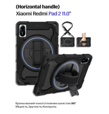 Чохол до планшета BeCover Horizontal handle Xiaomi Redmi Pad 2 11.0" Black (714566)