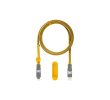 Дата кабель 6in1 inCharge XL 3.0m yellow Rolling Square (XLL03R)