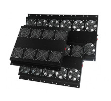 Вентиляторний модуль 4 вент. with thermostat, RAL 9005 Mirsan (MR.FAN4AT.01)