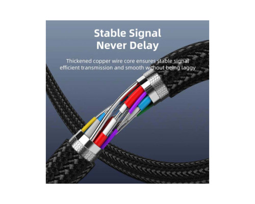 Кабель мультимедійний USB-C to HDMI M 3.0m V1.4 4K30Hz Cabletime (CA915378)