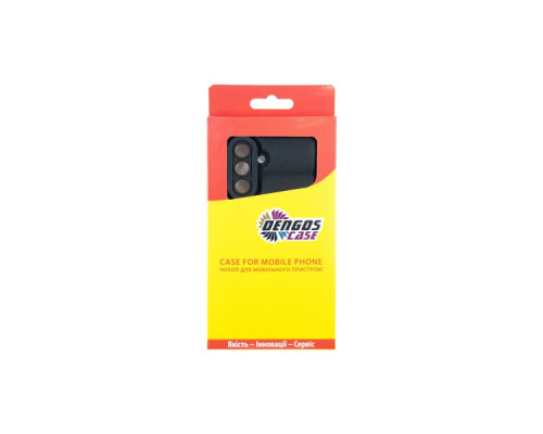 Чохол до мобільного телефона Dengos Kit Samsung Galaxy A36 Soft + 2 pcs glass (Black) (DG-CTG2P-13) Чохол до мобільного телефона Dengos Kit Samsung Galaxy A36 Soft + 2 pcs glass (Black) (DG-CTG2P-13)