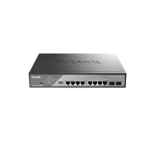 Комутатор мережевий D-Link DSS-200G-10MPP