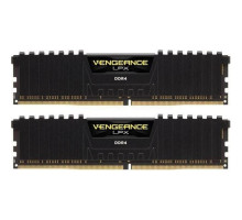 Модуль пам'яті для комп'ютера DDR4 16GB (2x8GB) 3600 MHz Vengeance LPX Black Corsair (CMK16GX4M2D3600C18)