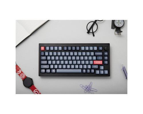 Клавіатура Keychron V1 Max Gateron Jupiter Red QMK Hot-swap Wireless/Bluetooth/USB UA Black (V1MD1_KEYCHRON)