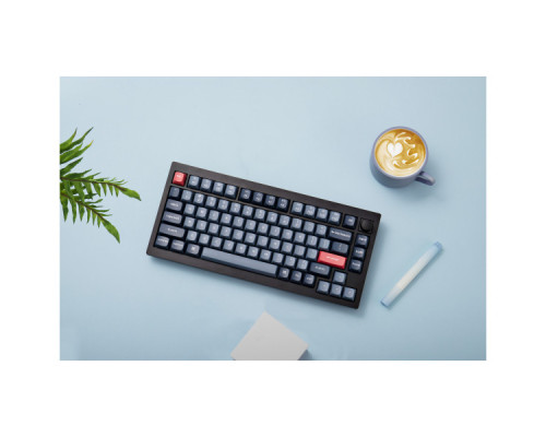 Клавіатура Keychron V1 Max Gateron Jupiter Red QMK Hot-swap Wireless/Bluetooth/USB UA Black (V1MD1_KEYCHRON)