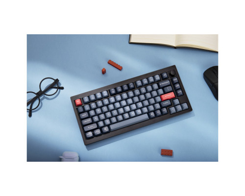 Клавіатура Keychron V1 Max Gateron Jupiter Red QMK Hot-swap Wireless/Bluetooth/USB UA Black (V1MD1_KEYCHRON)