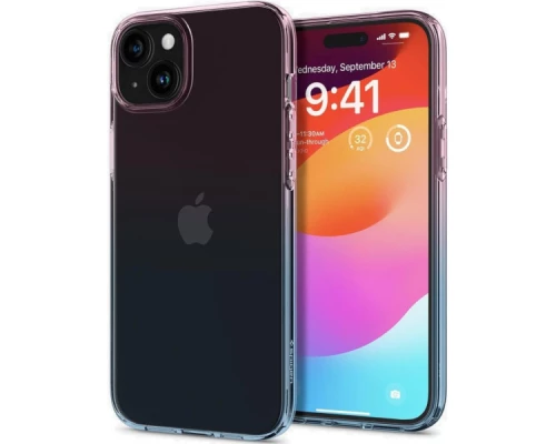Чохол до мобільного телефона Spigen Apple iPhone 15 Liquid Crystal Gradation Pink (ACS06787) Чохол до мобільного телефона Spigen Apple iPhone 15 Liquid Crystal Gradation Pink (ACS06787)