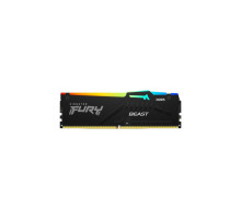 Модуль пам'яті для комп'ютера DDR5 16GB 5200 MHz Beast RGB AM5 Black Kingston Fury (ex.HyperX) (KF552C36BBEA-16)