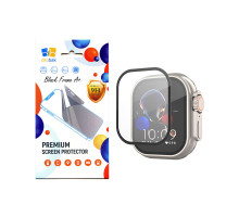 Скло захисне Drobak Apple Watch Ultra 2 49mm Black Frame A+ (323209)
