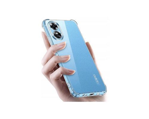 Чохол до мобільного телефона BeCover Anti-Shock Oppo A17 Clear (708894)