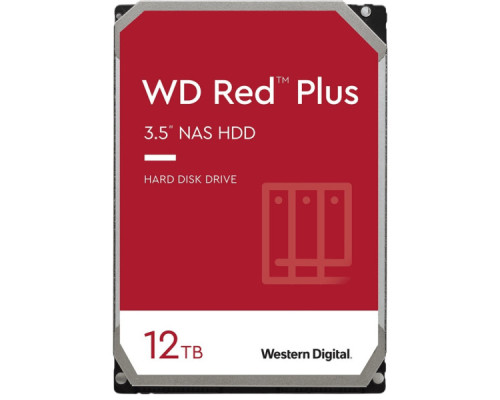 Жорсткий диск 3.5" 12TB Red Plus WD (WD120EFGX)