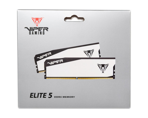 Модуль пам'яті для комп'ютера DDR5 64GB (2x32GB) 6400 MHz Viper Elite 5 Patriot (VEB564G6432KW)