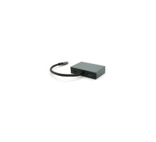 Концентратор Voltronic USB-C 4-in-1 USB 3.0 + USB-C + HDMI + VGA 0.23m silver (YT-HTC4in1)