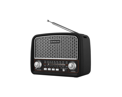 Портативний радіоприймач REAL-EL X-520 Black (EL121800006)