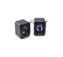 Акустична система Maxxter CSP-U005RGB USB Black (CSP-U005RGB)