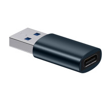 Перехідник USB 3.1 M to USB-C F blue Baseus (ZJJQ000103)