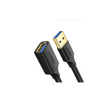 Дата кабель USB 3.0 AM/AF 1.5m US129 black Ugreen (30126)