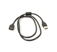 Дата кабель USB 2.0 AM/AF 1.0m ferrite PowerPlant (CA910694)