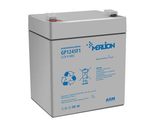 Батарея до ДБЖ Merlion 12V-4.5Ah (GP1245F1)