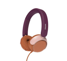 Навушники Philips TAK2000MP/00 USB-C/3,5 мм Burgundy/Orange (TAK2000MP/00)