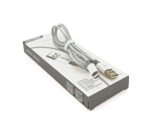 Дата кабель USB 2.0 AM to Micro 5P 1.0m KSC-723 GAOFEI Gray 2.4A iKAKU (KSC-723-MGr)