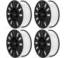 Пластик для 3D-принтера ELEGOO PLA Plus 4x3кг, 1.75мм, white (50.203.0628)