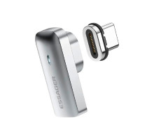 Перехідник USB-C magnetic 20Gbps 4K 90° corner Essager (EZJCX-RJ0G)